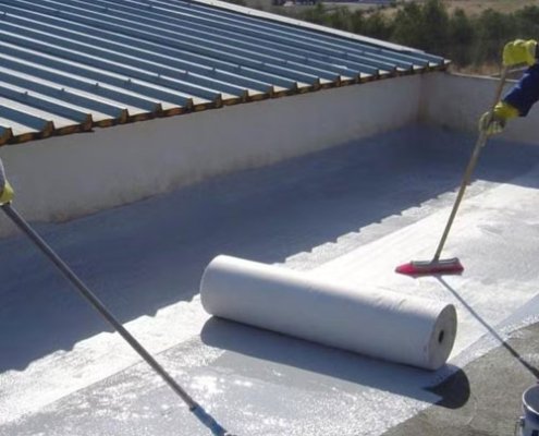 Fiber-Mesh-&-Geotextile-for-Waterproofing